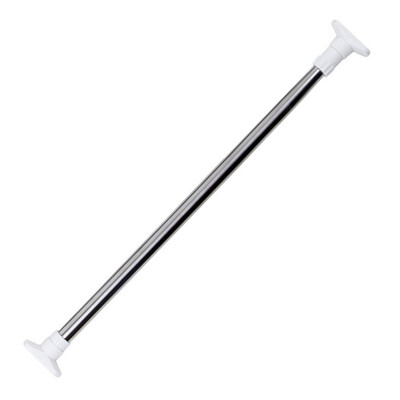 

Stainless steel retractable thickening shower curtain rod wardrobe struts curtain rod wardrobe struts 140CM-260CM