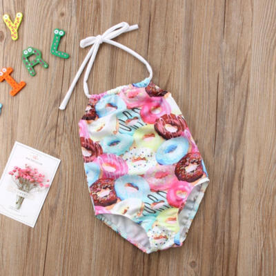 

Cute Kids Baby Girls One-piece Bikini Bathing Swimwear Swimsuit Monokini Set