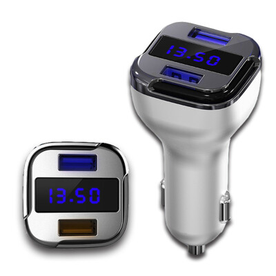 

Dual USB Quick Car Charger Smart Fast Charger 48A24W Suitable for Apple Samsung Other iOS&Android Smartphones or Tablets