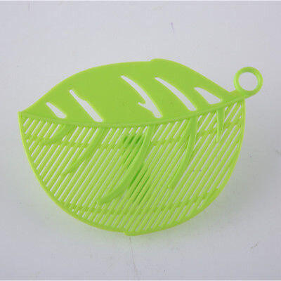 

Leaf Shape Rice Wash Sieve Beans Peas Cleaning Gadget Kitchen Clips Tools UK