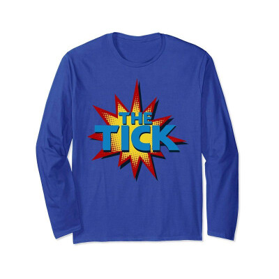 

Comic Ka-Pow Halftone Logo Long Sleeve Tee