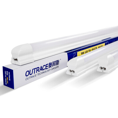 

Jingdong Supermarket Odys OUTRACE led T8 lamp 12 m 18W yellow integrated bracket set energy saving fluorescent tube