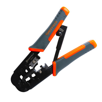 

Steel Shield SHEFFIELD S035019 Multi-function cable clamp crimping wire cable crimping pliers wire stripper precision terminal electrical tools 6P8P