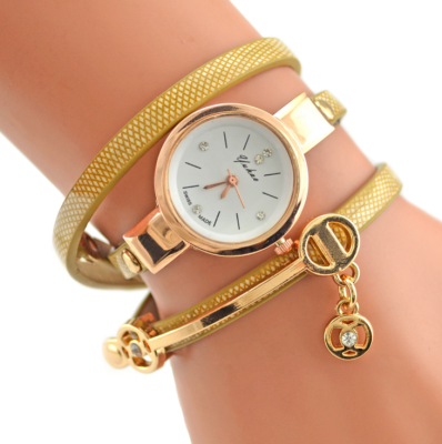 

New stylish beauty watch strap Dial with drill strap&bracelet watch high quality female Watch