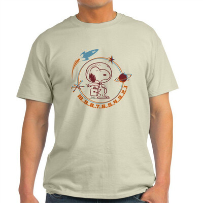

CafePress - Peanuts Snoopy Snoopy Blast Off T-Shirt - 100 Cotton T-Shirt