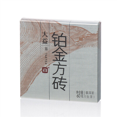 

Мэнхай Dayi Платиновый пуэр чай кирпича 2013 60g Сырье