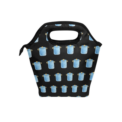 

Lunch Tote Bag 5A11909911473 Travel Picnic Insulated Lunch Handbags Portable Zipper Lunch Bag Box