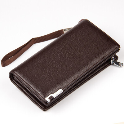 

NovelTeez Business Handbag Casual Mens Wallet Long Handbag Multifunction Clutch