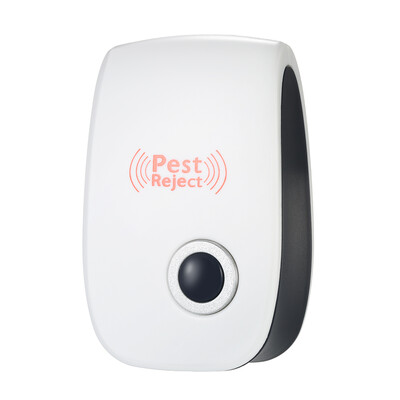 

Electronic Ultrasonic Pest Repeller Non-toxic Mosquito Ants Spiders Roaches Repelling AC90V-250V