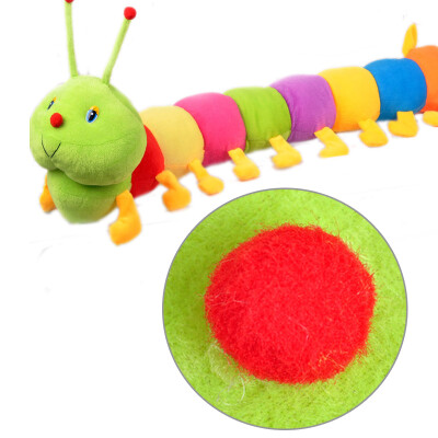 

MyMei 80cm New Child Kids Colorful Inchworm Soft Caterpillar Lovely Developmental Toy