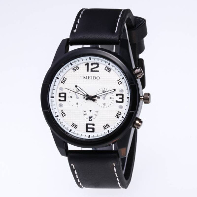 

Fashion Multicolor Number Clock Dial Student Leisure Denim Strap Quartz Watch
