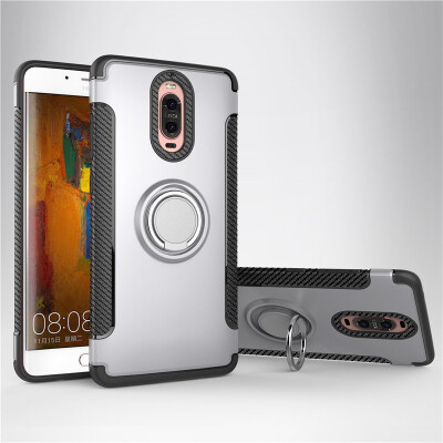 

Fivice Huawei Mate 9 pro case PC metal ring shell magnetic car bracket TPU phone case