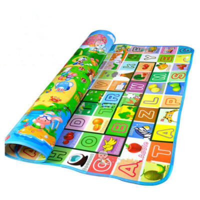 

Baby Kid Toddler Crawl Play Game Picnic Carpet Animal Letter Alphabet Farm Mat w