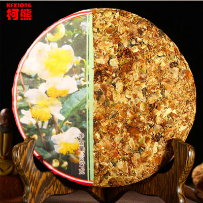 

357g Gold award Puer tea Raw ancient old trees Pu er tea flower cake Honey puerh pu erh tea maintain beauty and keep young