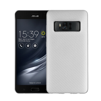

Goowiiz Phone Case For ASUS Zenfone AR3 Zoom4 ZS571KLZE553KLZE554KL Luxury Ultra-thin Carbon Fiber Soft Silicone protection