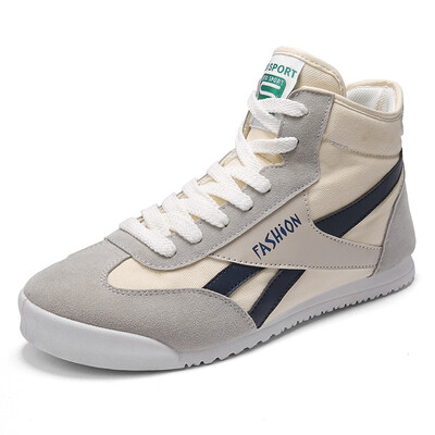 

Mens Sports Casual Fashion Sneakers High Cut Shoes For Men Out doors Shoes Green Blue Black Size 39-44