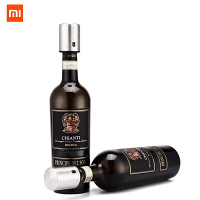 

Xiaomi Mijia Circle Joy Smart Wine Stopper Stainless Steel Vacuum Memory Wine Stopper Electric Stopper Wine Corks