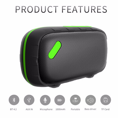 

IPX5 Waterproof Bluetooth Speaker 3W Outdoor Portable Mini wireless Speaker