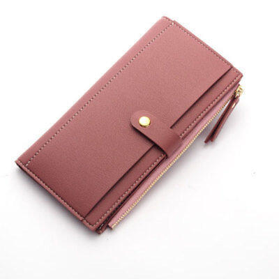 

New Fashion Women Leather Wallet Case Clutch Purse Lady Long Handbag Card Holder