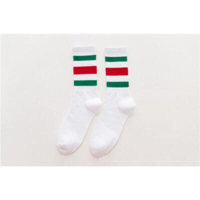 

New Casual Cotton Socks Design Multi-Color Fashion Dress Mens Skateboard Socks