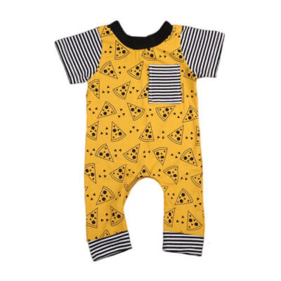 

Infant Toddler Baby Girls Boys Cookies Print One-piece Romper Outfits Costume