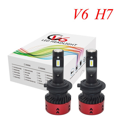 

Car Headlight Bulb Mini Type 60W Super Bright Spotlight H1 H11 H4 H7 H13 9006 LED Car auxiliary Head lamp Automobile Fog Light