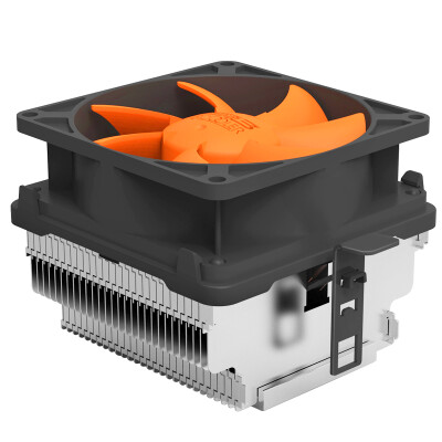 

Overclocking three PCCOOLER Beetle Q82 CPU radiator multi-platform 8cm silent fan blown with silicone grease