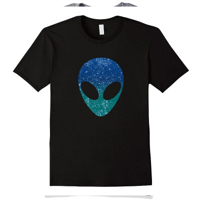 

Alien Head T Shirt Starry Night Sky