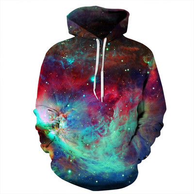 

QYDM0212Mens Hoodie 3D Printed Women Pullover Sweater