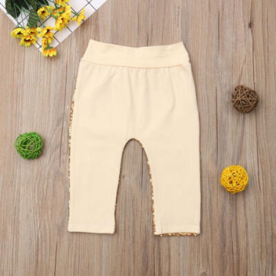 

US Kids Baby Girls Princess Bowknot Bottoms Sequins Long Pants Leggings Trousers