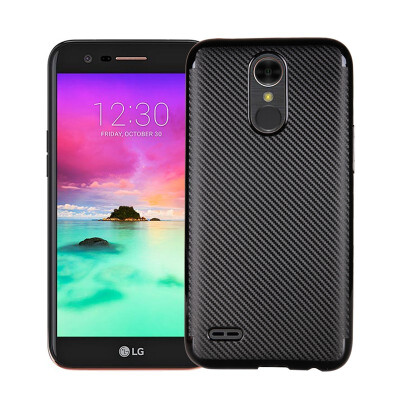 

Goowiiz Phone Case For LG K8K10K10 2017G6G6 ProG6 Plus Luxury Ultra-thin Carbon Fiber Soft Silicone Complete protection