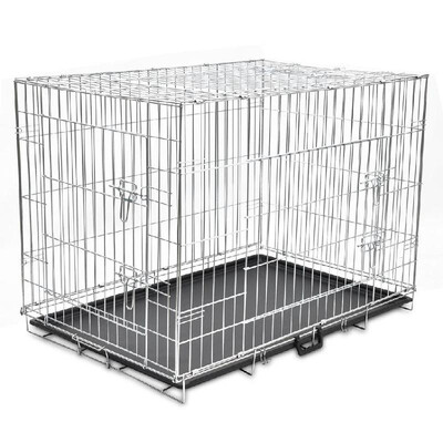 

Foldable Metal Dog Bench