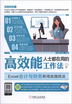 

高效能人士都在用的工作法：Excel会计与财务职场实践技法