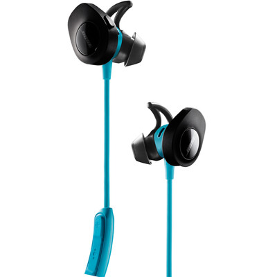 

Беспроводные наушники Bose SoundSport - Наушники с Bluetooth-гарнитурой Aqua Blue