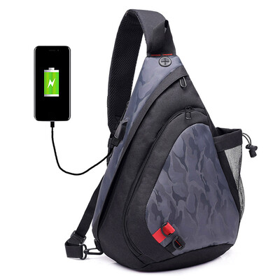 

Portable Mens Chest Bag Outside Leisure Travel Cycling Multi-functional Couples Small Bags Mini Messenger Bag
