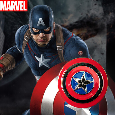 

Marvel Car Badge Captain America Car Sticker Home Indoor Cell Phone Badge Sticker