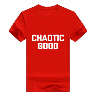 

Chaotic Good Men T-Shirt Funny Saying Sarcastic Novelty Humor