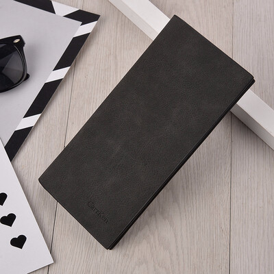 

Fashionable man purse boy young student thin folds fashion fashions retro mens wallet