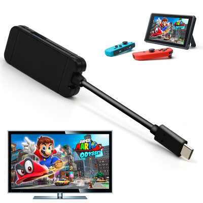 

USB Type C Adapter For Nintendo Switch Replacement Charging Dock USB 30 HD TV HDMI Converter Cable Transfer For NS Console