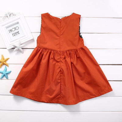 

UK Stock Sleeveless Baby Girls Toddler Kids Fox Dress Party Wedding Tutu Dresses