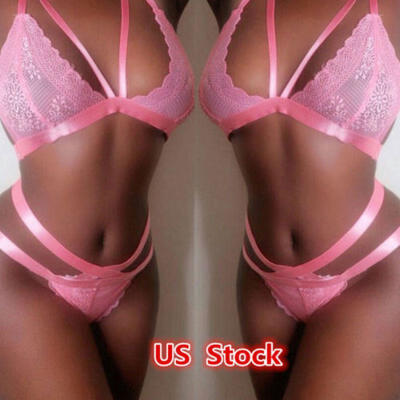 

US Women Wetlook High Cut See Through Thong Leotard Bodysuit Jumpsuit Clubwear