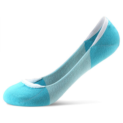 

Hengyuanxiang invisible socks Ms thin section of shallow mouth socks sweat cotton socks fight color 5 pairs of equipment