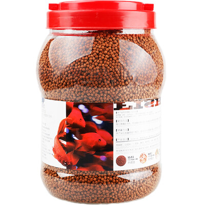 

Jingdong Supermarket] Taobao TG fish food Arowana feed silver dragon fish special fish food 1000ML
