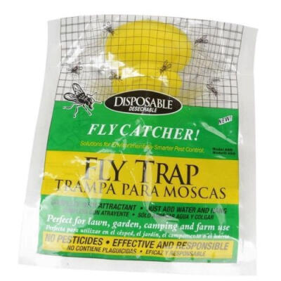 

1 x Disposable Fly Trap Non Toxic Outdoor Insect Killer Catcher Bag Pest Control