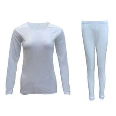 

Mens Womens Autumn 2 Pieces TopsPants Thermal Leggings Long Pajamas Sleepwear