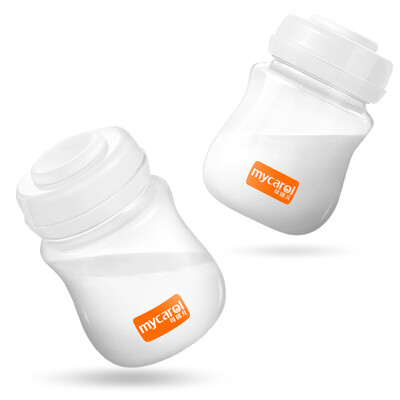 

MyCarol milk bottle 150ML wide caliber fresh milk storage cup 4 Pack CN-P04