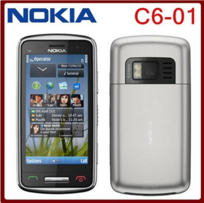 

Original Nokia C6-01 3G GPS Slide Touchscreen Phone