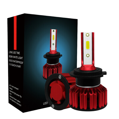 

2Pcs Car LED Head Light All-in-one Conversion Kit H4 LED Headlamp Bulbs 50W 6000LM 6000K 360° Beam Angle IP68 Waterproof