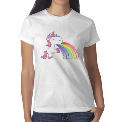 

Always Be Yourself Unicorn Women White Tshirt Cotton Interesting T-Shirts