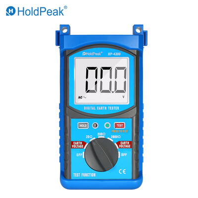 

HoldPeak LCD Digital Earth Ground Resistance Tester Megohm Meter Megger Megohmmeter DC0200V Voltmeter